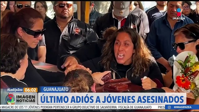 Despiden a los jóvenes asesinados en Salvatierra, Guanajuato