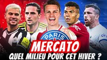 10 MILIEUX QUE LE PSG POURRAIT RECRUTER AU MERCATO D'HIVER !