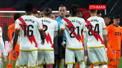 مباراة فالنسيا 1-0 رايو فاليكانو الدوري الإسباني