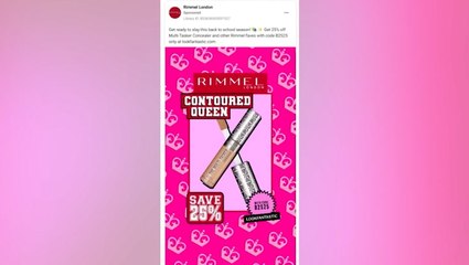 Watch: Banned Rimmel advert suggests women need to wear makeup to succeed
