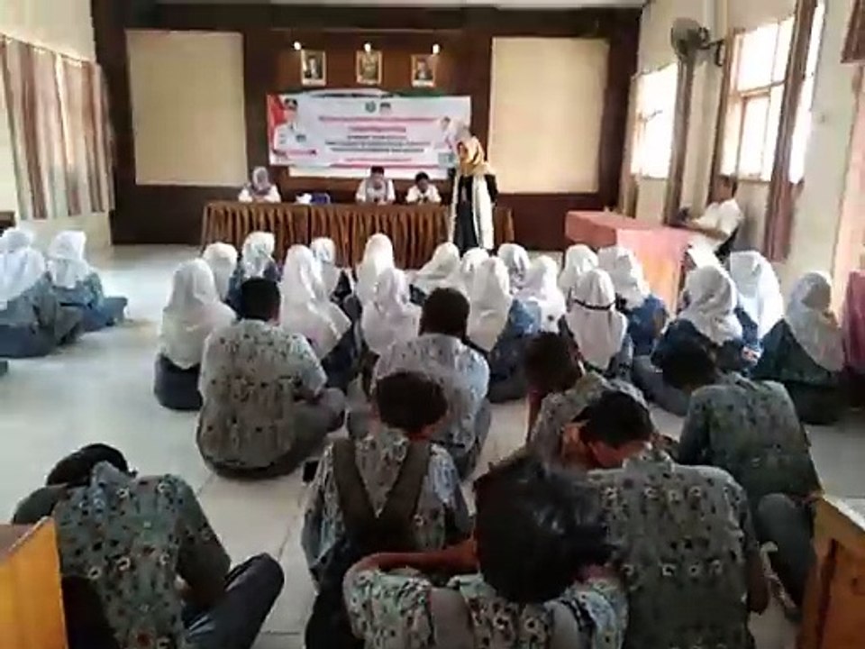 Sosialisasi Pemilu 2024 di SMA Negeri 1 Juntinyuat