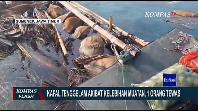 Kapal Motor yang Angkut 16 Penumpang dan Sapi di Sumenep Tenggelam, 1 Anak Meninggal Dunia