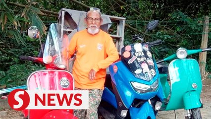Seniors to promote world peace on scooters