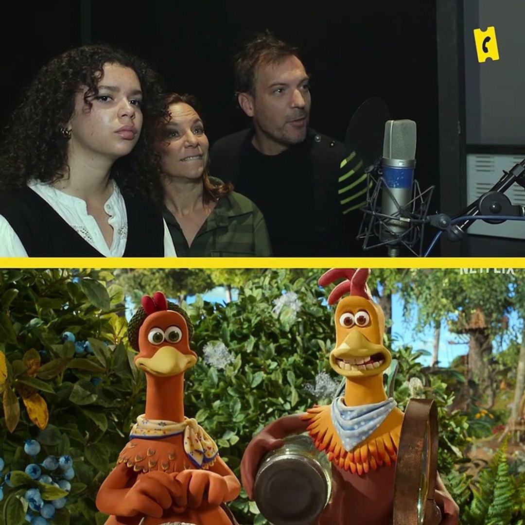 Chicken Run 2 : on a rencontré les voix françaises des poulets du film ! -  Vidéo Dailymotion