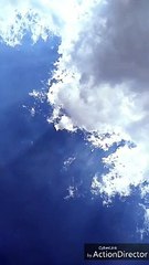 Langit biru indah menawan