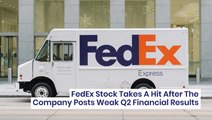 FedEx Q2 Earnings Highlights: Stock Takes A Hit After The Company Posts Weak Q2 Financial Results