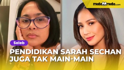 Dibandingkan dengan Nagita Slavina, Riwayat Pendidikan Sarah Sechan juga Tak Main-main