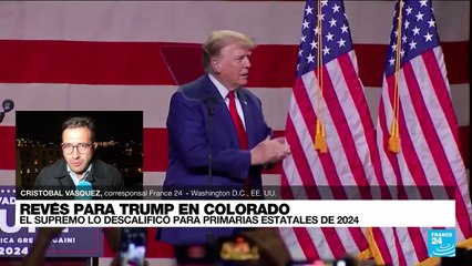 Informe desde Washington: abogados de Trump apelarán fallo del Tribunal Supremo de Colorado