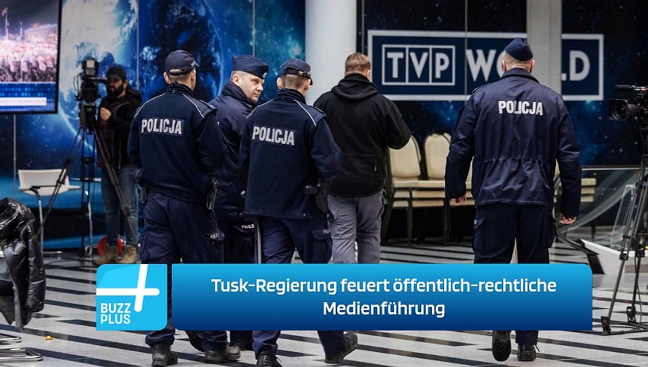 Tusk-Regierung feuert öffentlich-rechtliche Medienführung