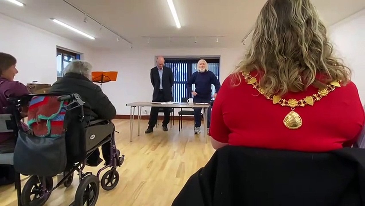 Saltash residents remember William Odgers with some sea shanties