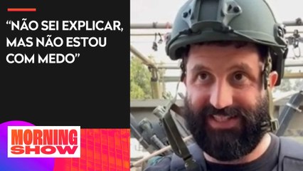 Rabino Dudu fala ao vivo da fronteira de Israel e Gaza e relata sensação de estar na guerra