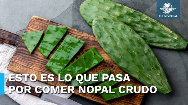 Estos son los beneficios de comer nopal crudo en ayunas