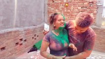 couple holi Masti vlogs --(720P_HD)