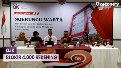 OJK Blokir 4.000 Rekening yang Terindikasi Terlibat Judi Online