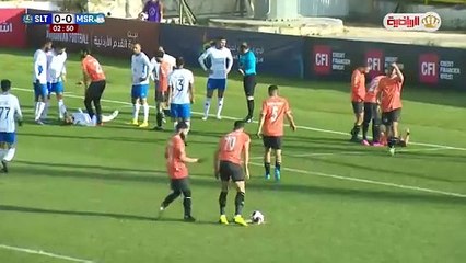سامر خانكان يفتتح التسجيل لمصلحة مغير السرحان عن طريق ركلة جزاء