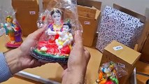 Unboxing and review of marriage, retirement gift krishna, budhdha gift idol