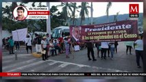 Pobladores se manifiestan en Acapulco; piden apoyo tras paso de 'Otis'