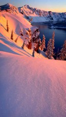 Lac du Cratère, Oregon, USA