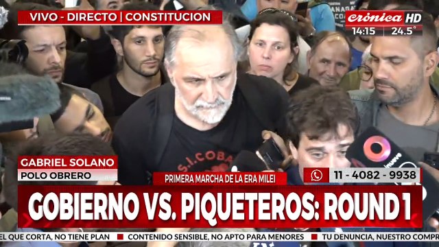 Gabriel Solano en Constitución: Es mentira que las organizaciones traen menores