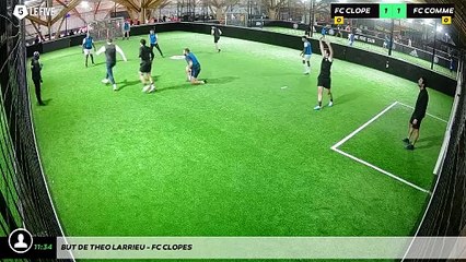 But de Theo Larrieu - FC CLOPES