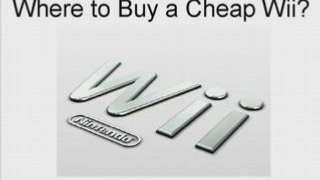CHEAP NINTENDO WII | WHERE TO BUY A CHEAP WII