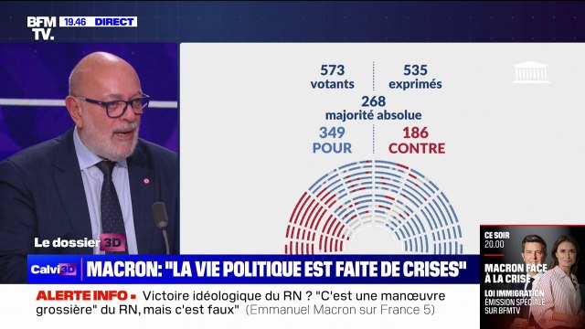 Loi immigration: On pense que dans ce texte, il y a des mesures qui ne sont pas constitutionnelles , indique Bruno Millienne (MoDem)