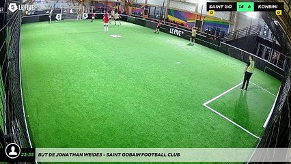 But de Jonathan WEIDES - Saint Gobain Football Club