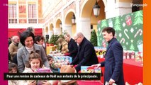 PHOTOS Albert et Charlene de Monaco prêts pour Noël : distribution des cadeaux et enchantement sur le Rocher