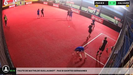 Faute de Mathilde GUILLAUMOT - Pas Si Saintes Germaines