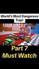 World’s Most Dangerous Trap! #mrbeastchallenge #mrbeastgaming #mrbeastfans #mrbeastonenglish #mrbeas