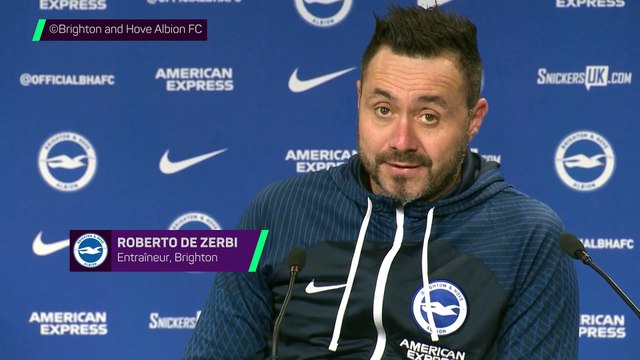 De Zerbi : “J'ai expliqué ce dont nous avions besoin lors du mercato”