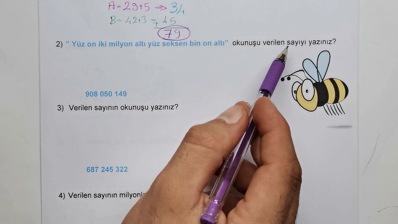 5. Sınıf Matematik 1. Dönem 2. Yazılı Yeni (%99 Çıkabilir  ) #2024