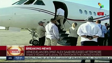 Venezuela: Diplomat Alex Saab officially arrives in his homeland