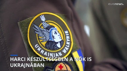 Nők is részt vesznek a harci készültségben Ukrajnában 🇺🇦