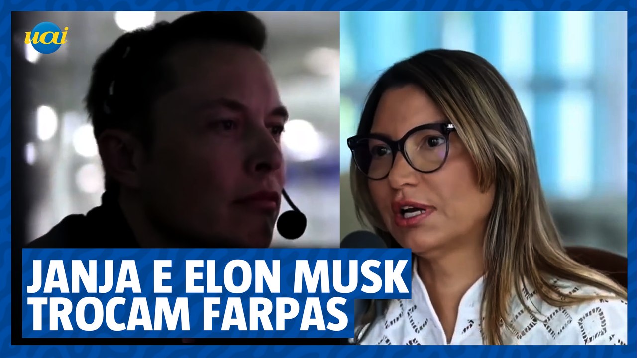 Elon Musk rebate acusações de Janja, no Twitter