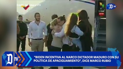 "Biden incentiva al narco dictador Maduro con su política de apaciguamiento", dice Marco Rubio
