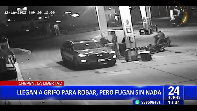 Chepén: trabajadores de grifo frustran asalto al esconderse para evitar robo