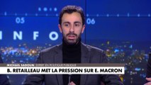 Michaël Sadoun : «Emmanuel Macron n'assume pas le fait d'avoir voté avec le Rassemblement national»