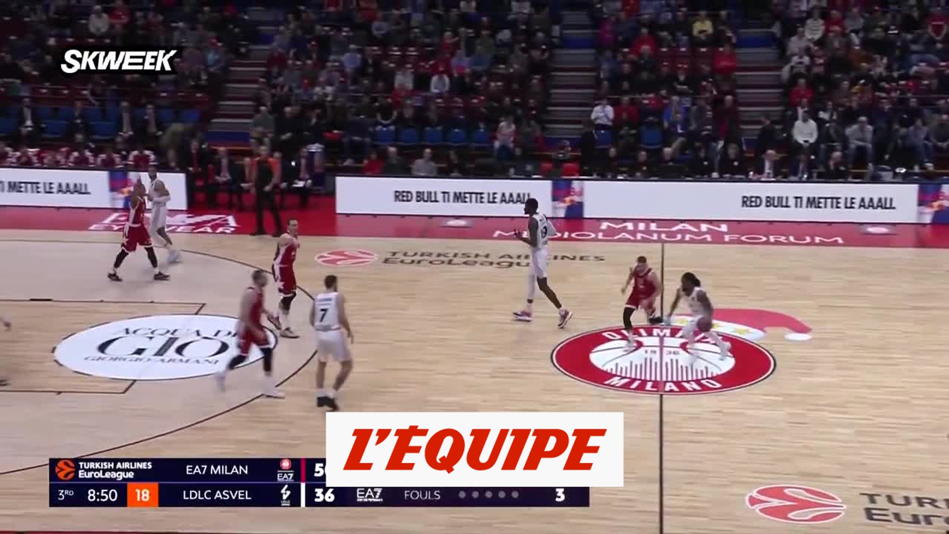 Le résumé de Olimpia Milan-Asvel - Basket - Euroligue (H) - Vidéo  Dailymotion