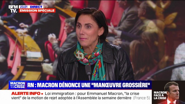 Loi immigration: On a mis un pied dans la porte hier , affirme Laure Lavalette (RN)