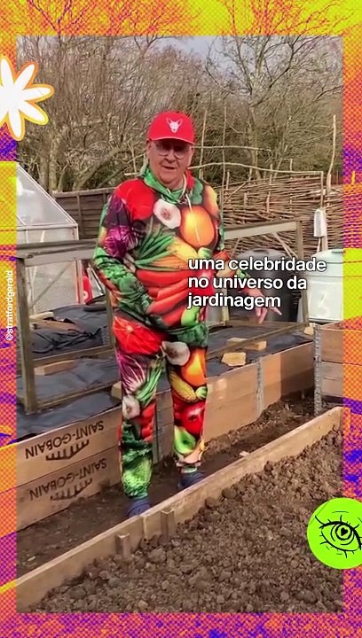 Este influencer de jardinagem é um ícone fashion