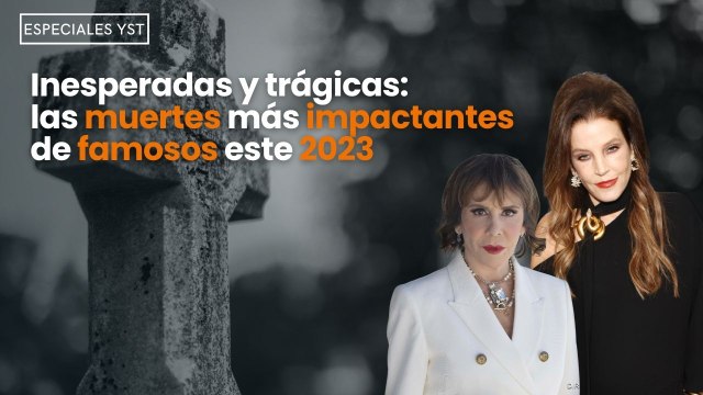 Inesperadas y trágicas: las muertes más impactantes de famosos este 2023