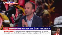 Manuel Bompard (LFI) sur la loi immigration: 