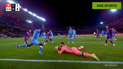 Barcelona and Almeria|2-3  مباراه برشلونه و الميريا