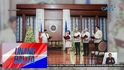 4 na bagong director ng Maharlika Investment Corp., nanumpa na sa puwesto | UB