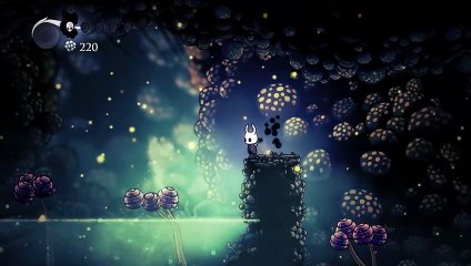 FINALMENTE consegui PULAR nos COGUMELOS de Hollow Knight