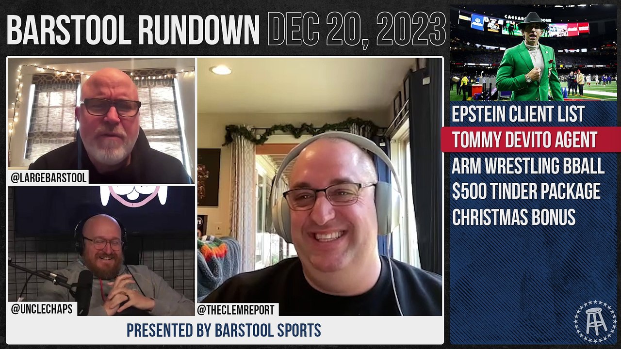 Large Has Subscribed to OnlyFans Barstool Rundown December 20th, 2023 video Dailymotion