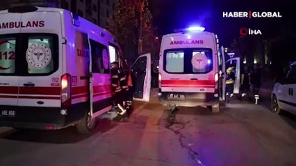 Elazığ'da 5 kişinin yaralandığı feci kaza kamerada 