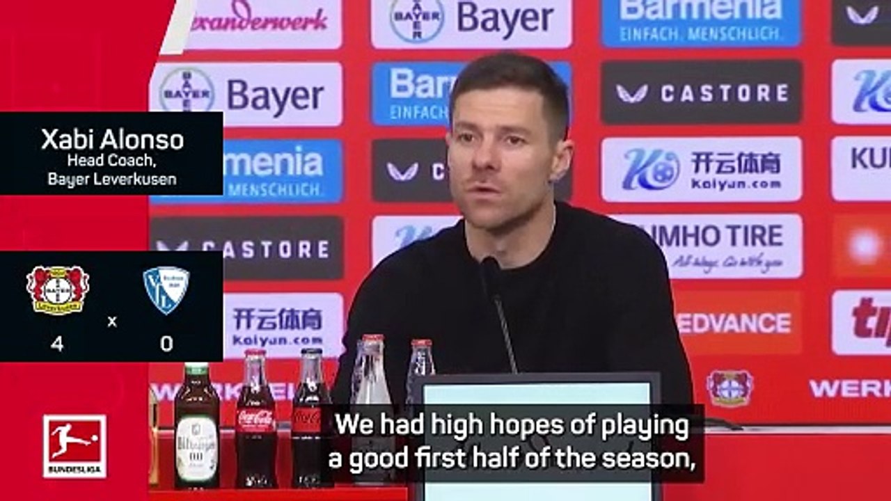 Leverkusen surpassing the 'most optimistic' expectations - Alonso