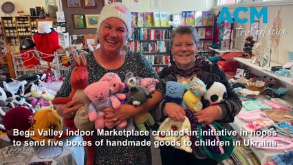 Wrapped up in time for Christmas as 'care package' arrives in Ukraine